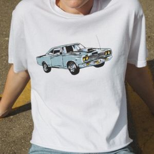 Brandy Melville ALEENA MOTOR SHOW 1984 TOP NWT